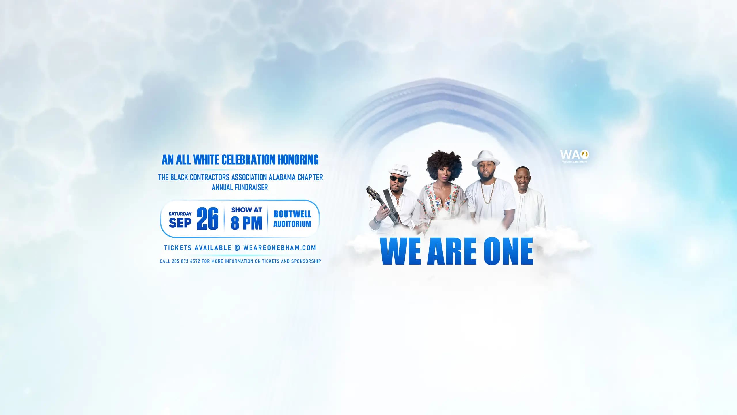 We Are One Bham Annual All-White Celebration Showcase
