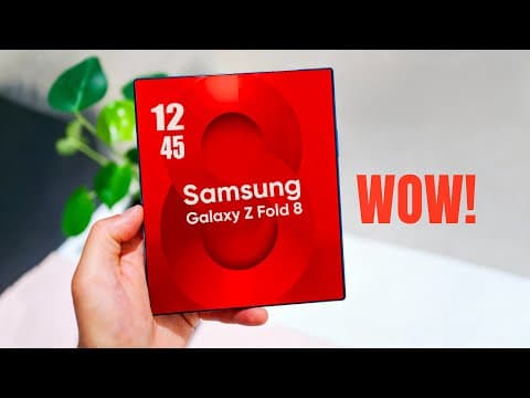 Samsung Galaxy Z Fold 8 Just Changed EVERYTHING