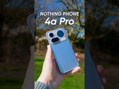 Nothing Phone (4a) Pro Video Production