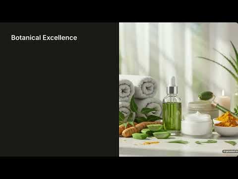 Luxury Skincare Brand Pitch Deck Design